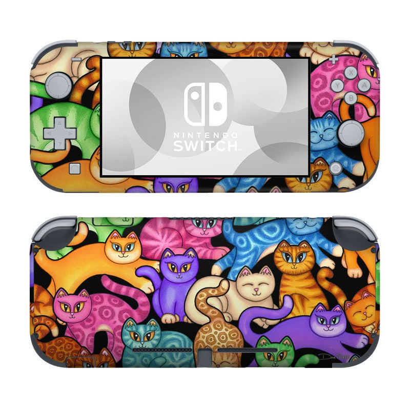 Colorful Kittens - Nintendo Switch Lite Skin
