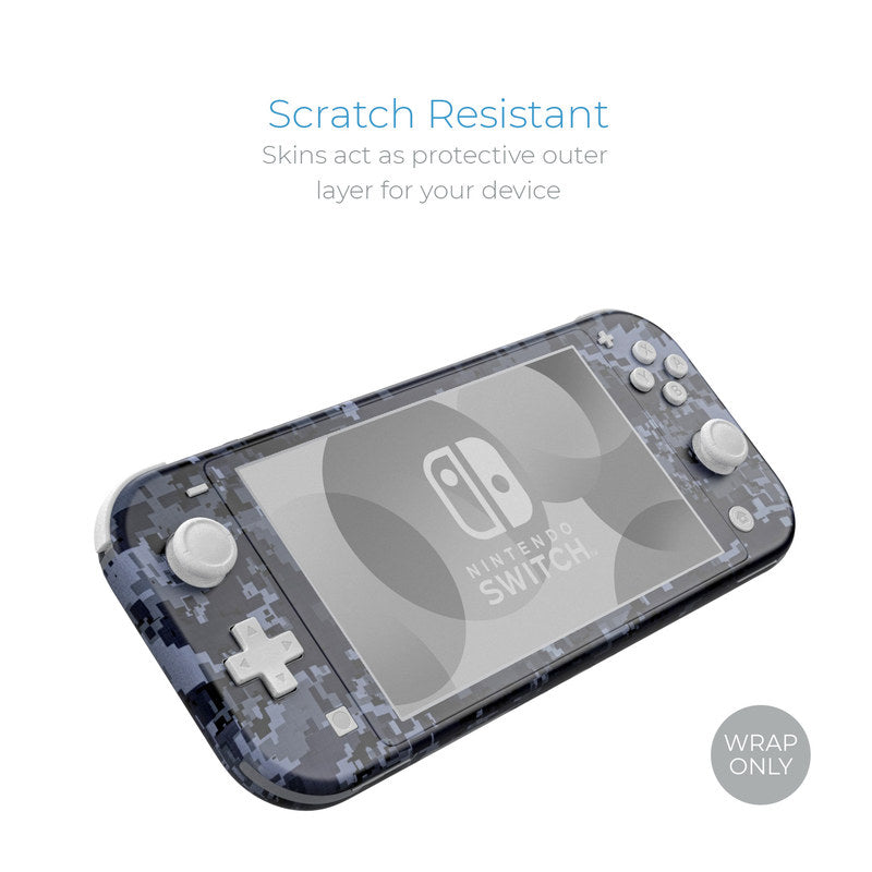 Digital Navy Camo - Nintendo Switch Lite Skin
