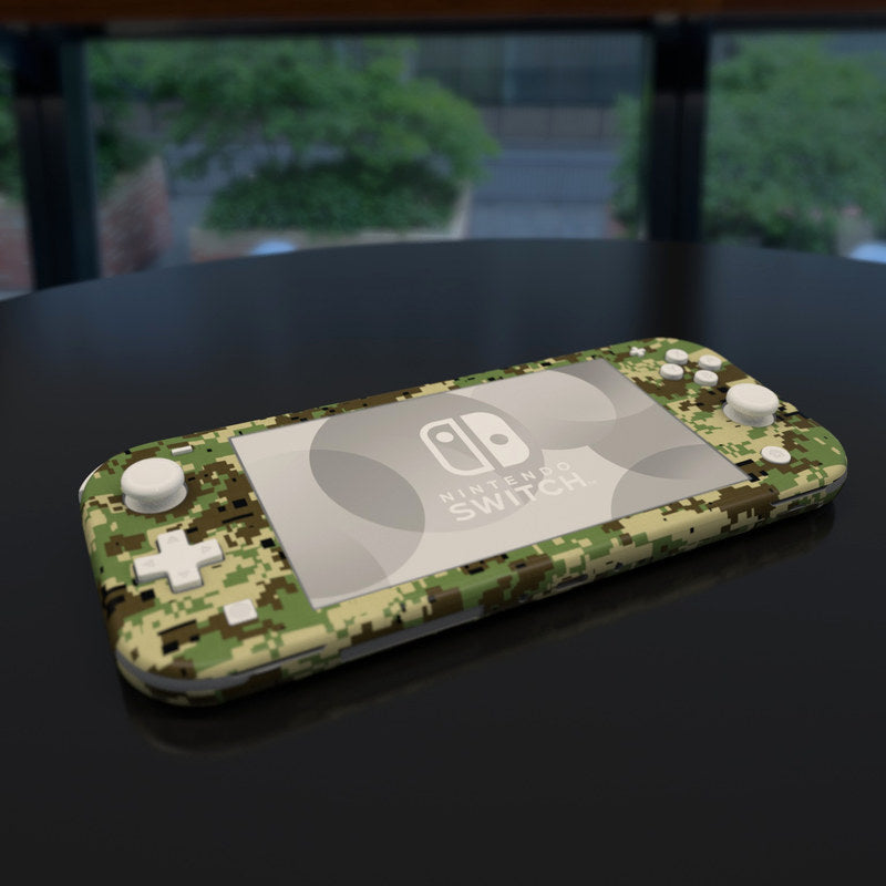 Digital Woodland Camo - Nintendo Switch Lite Skin