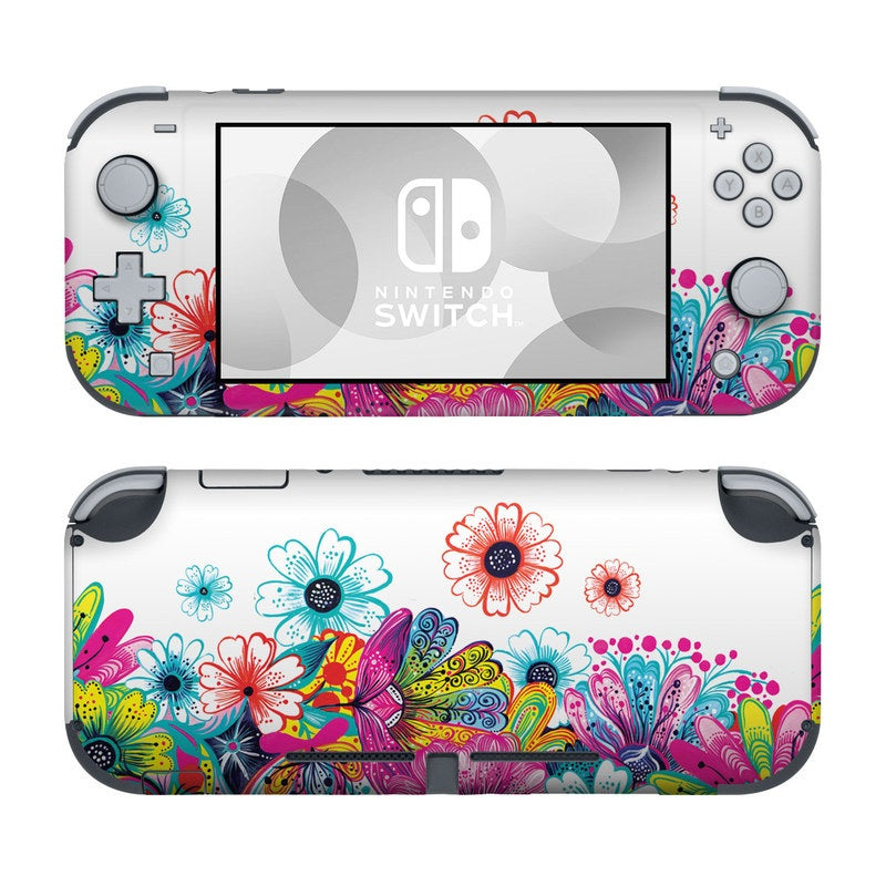 Intense Flowers - Nintendo Switch Lite Skin