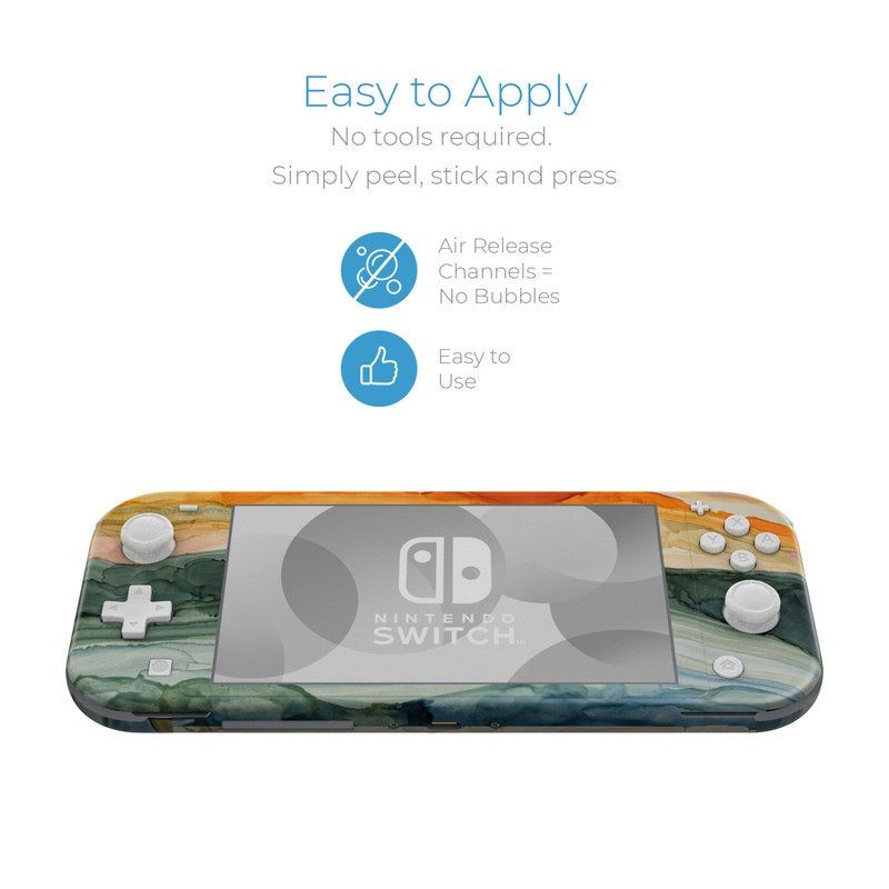 Layered Earth - Nintendo Switch Lite Skin