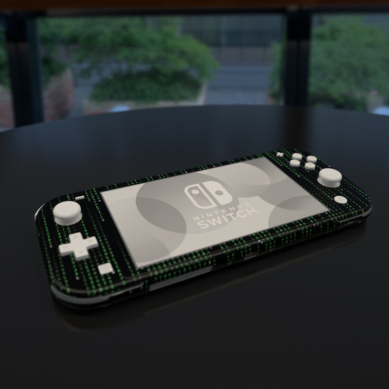Matrix Style Code - Nintendo Switch Lite Skin
