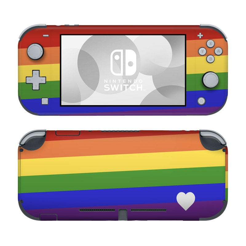 Rainbow Stripe - Nintendo Switch Lite Skin