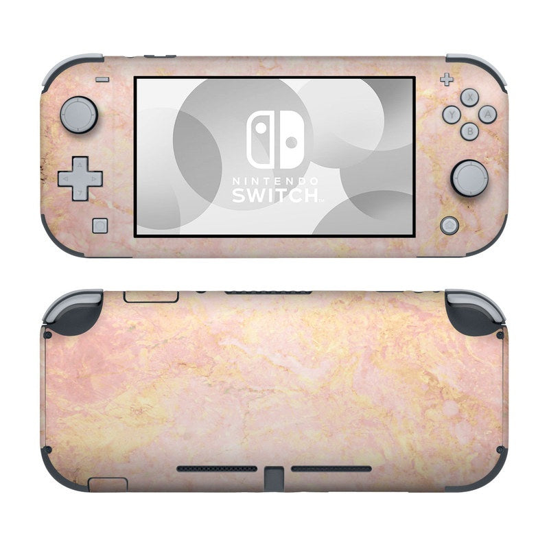 Rose Gold Marble - Nintendo Switch Lite Skin