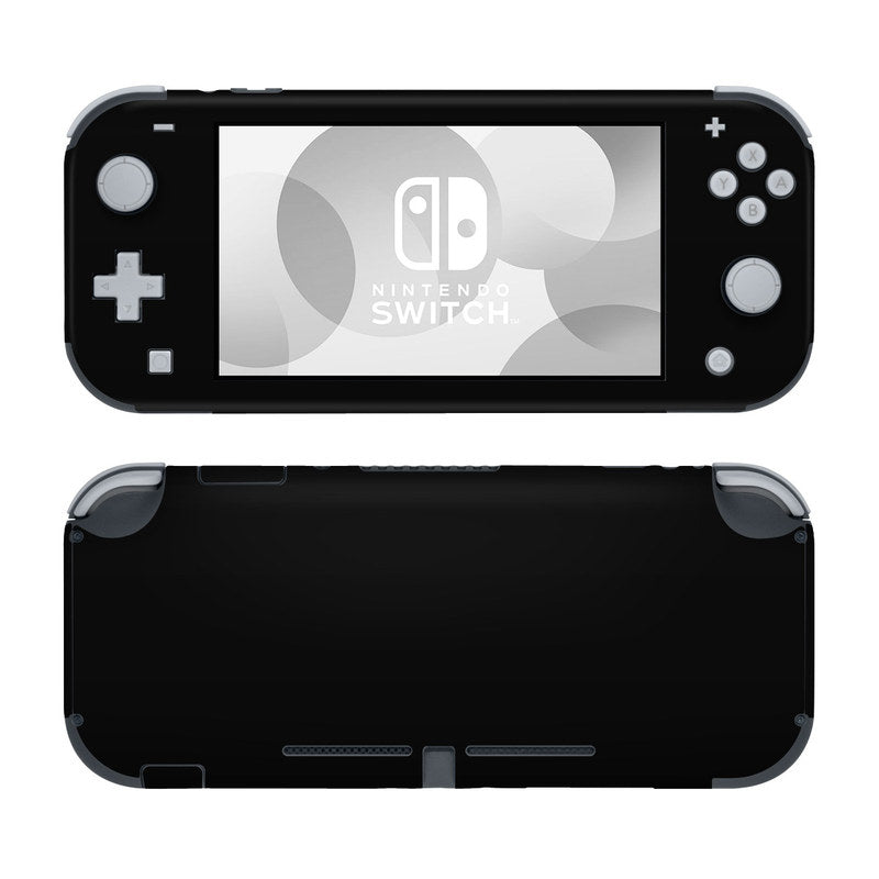 Solid State Black - Nintendo Switch Lite Skin