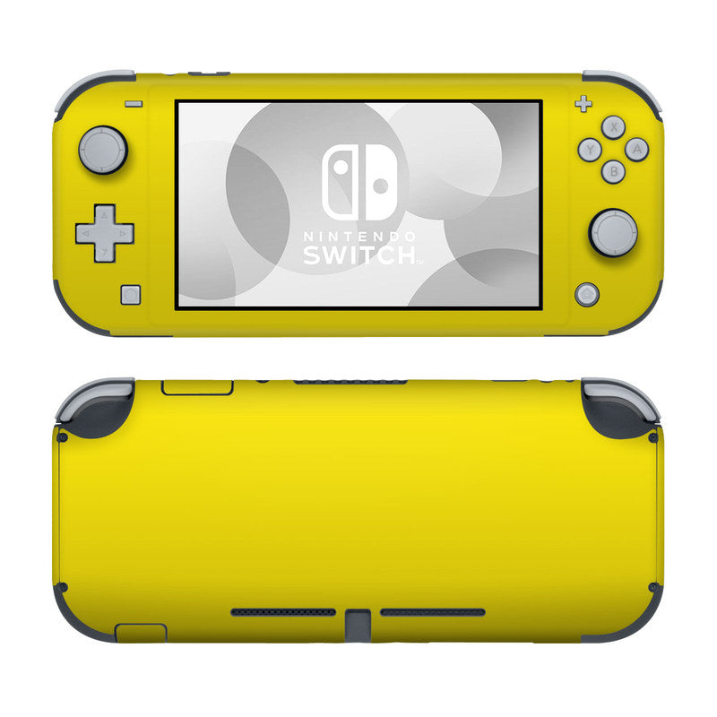 Solid State Yellow - Nintendo Switch Lite Skin