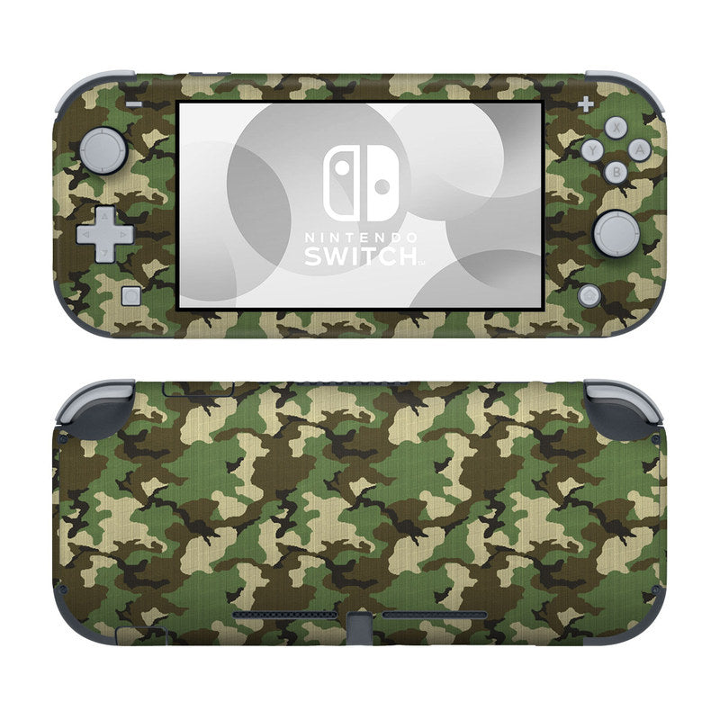 Woodland Camo - Nintendo Switch Lite Skin