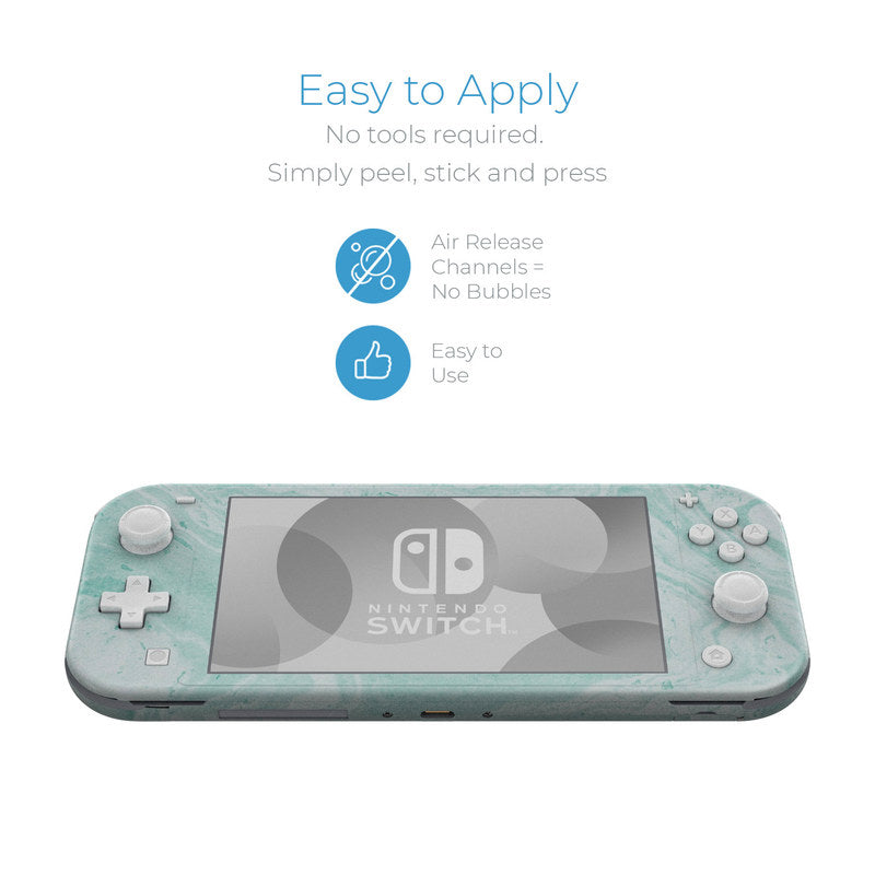 Winter Green Marble - Nintendo Switch Lite Skin