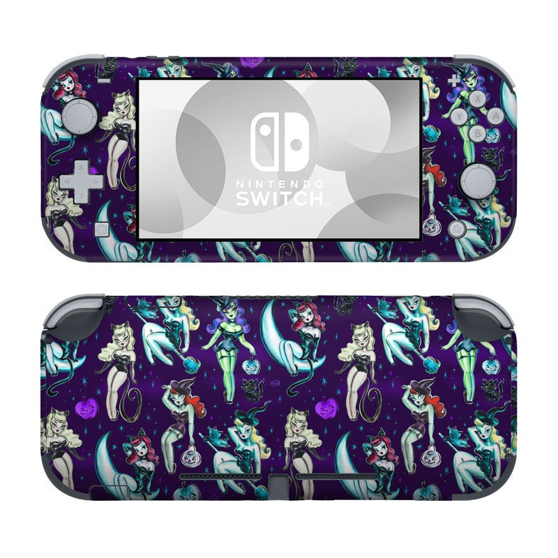 Witches and Black Cats - Nintendo Switch Lite Skin