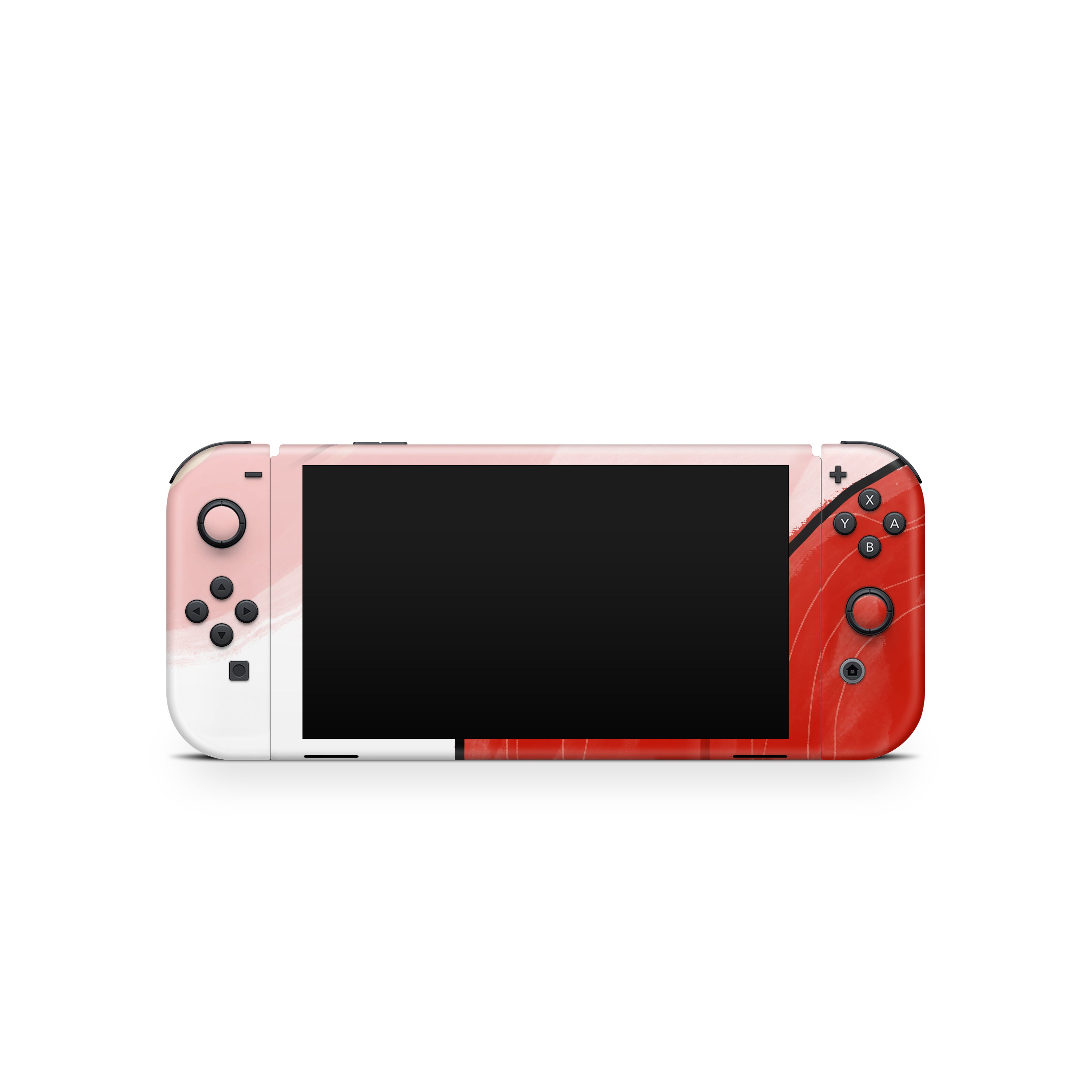 Abstract Red - Nintendo Switch Skin
