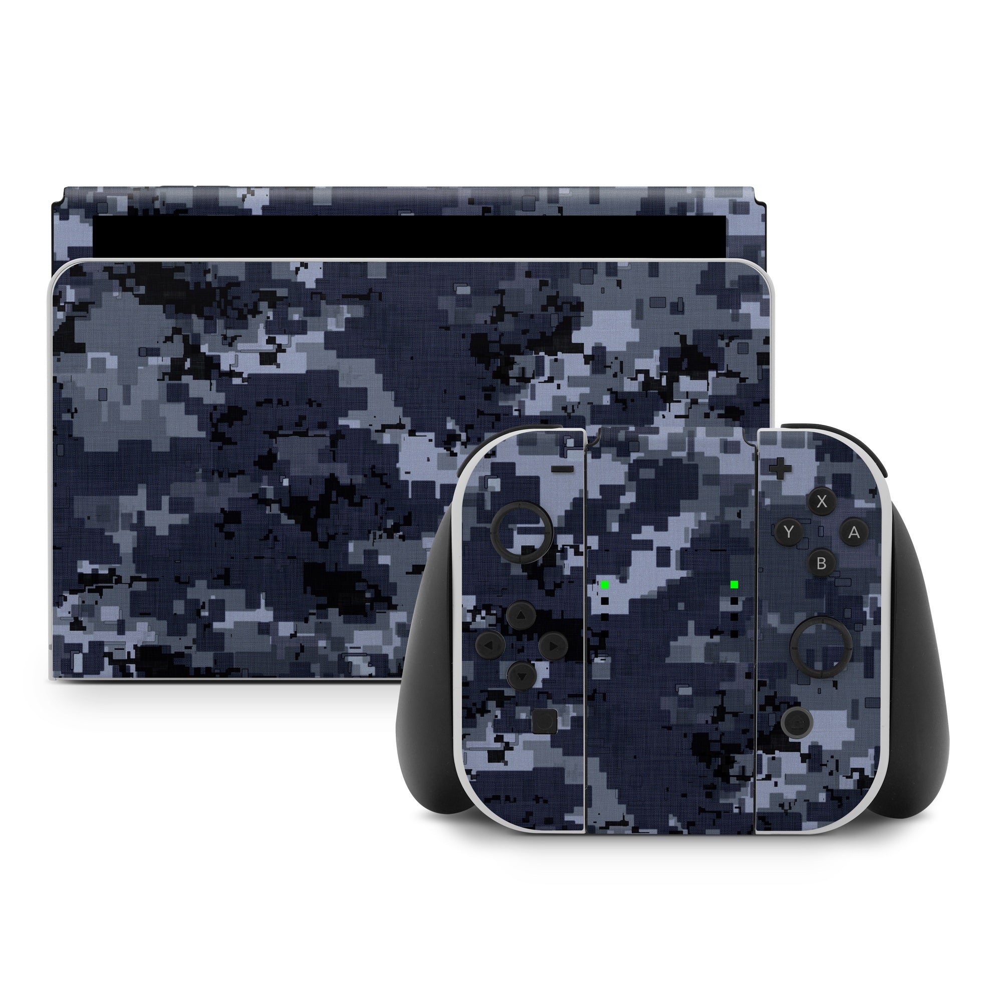 Digital Navy Camo - Nintendo Switch Skin