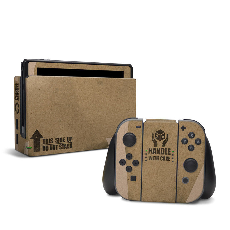 Handle With Care - Nintendo Switch Skin