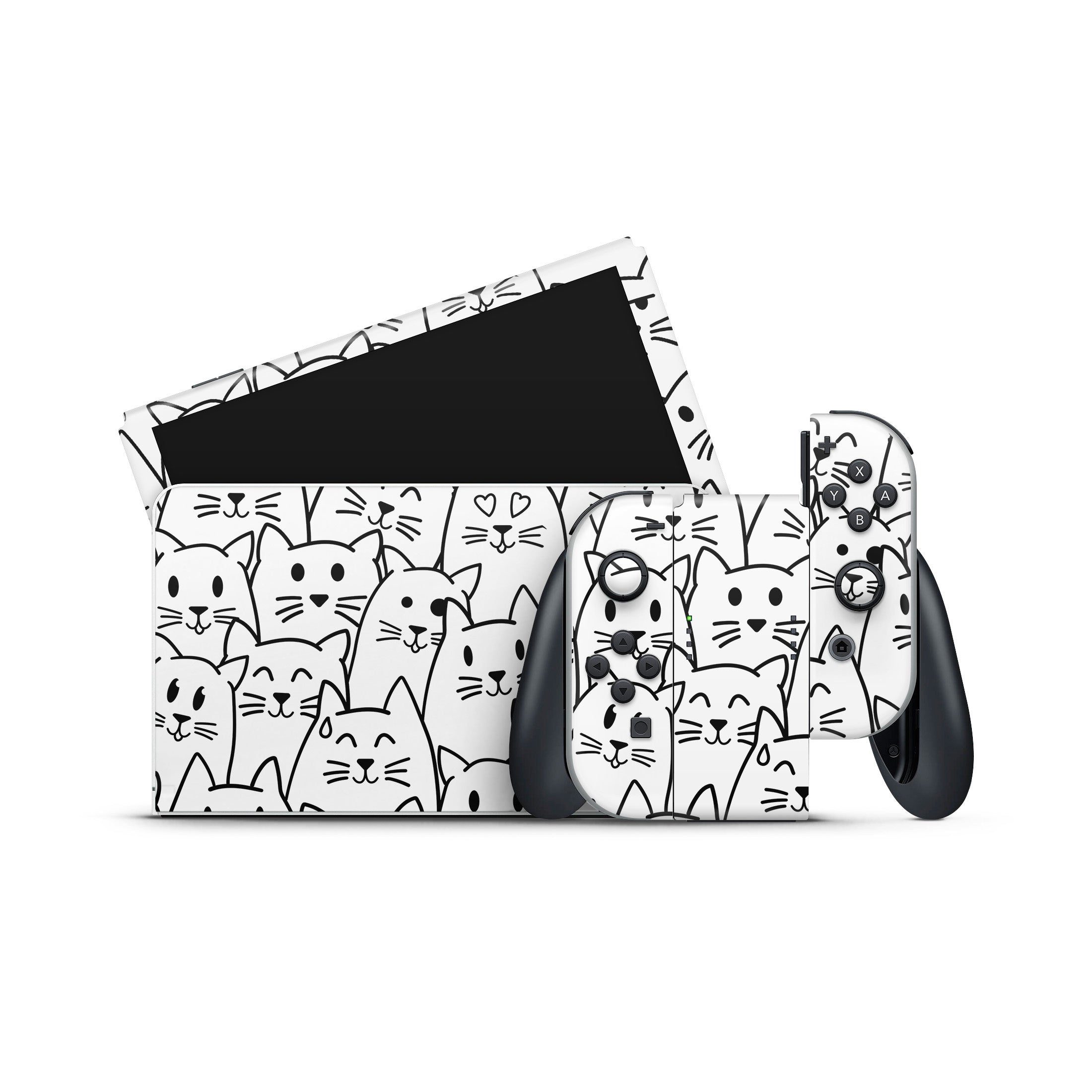 Moody Cats Nintendo Switch Skin