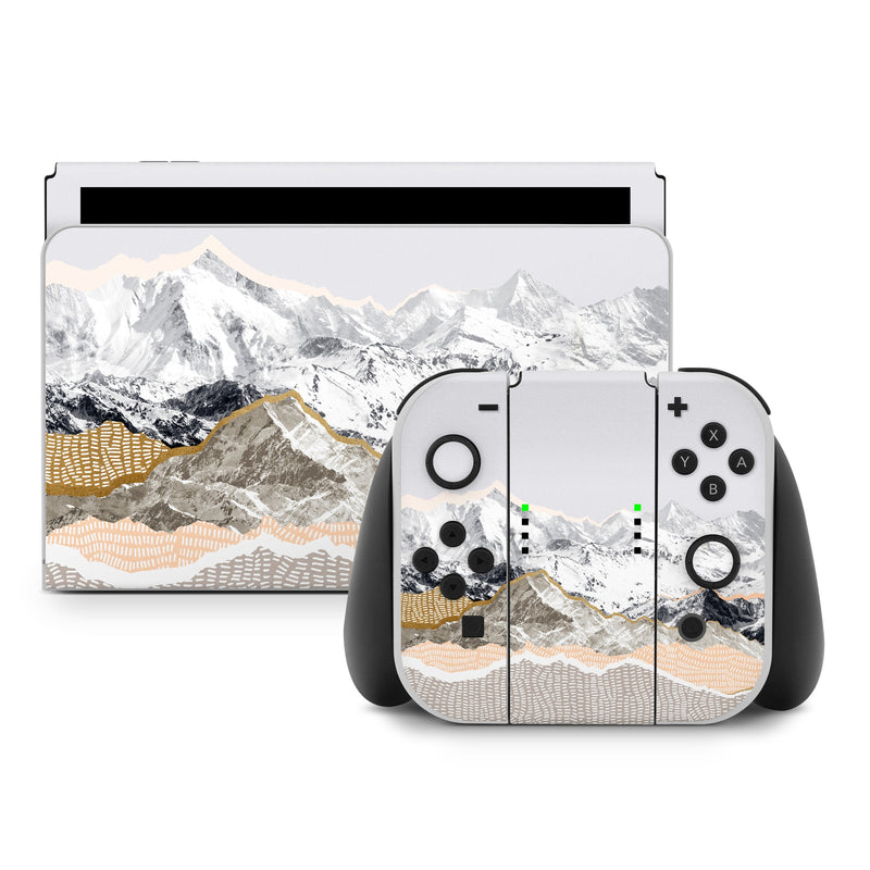 Pastel Mountains - Nintendo Switch Skin