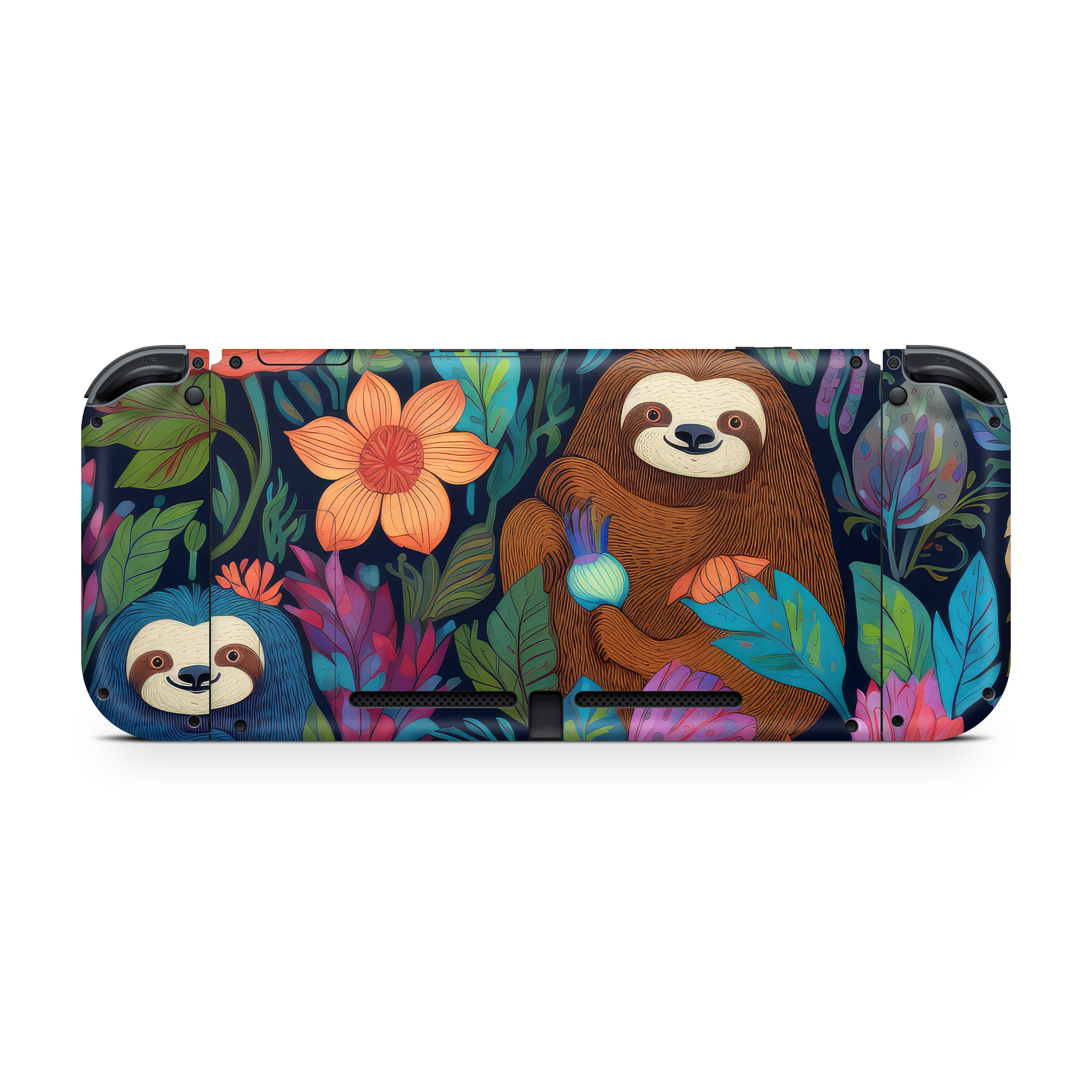 Garden of Slothy Delights - Nintendo Switch Skin