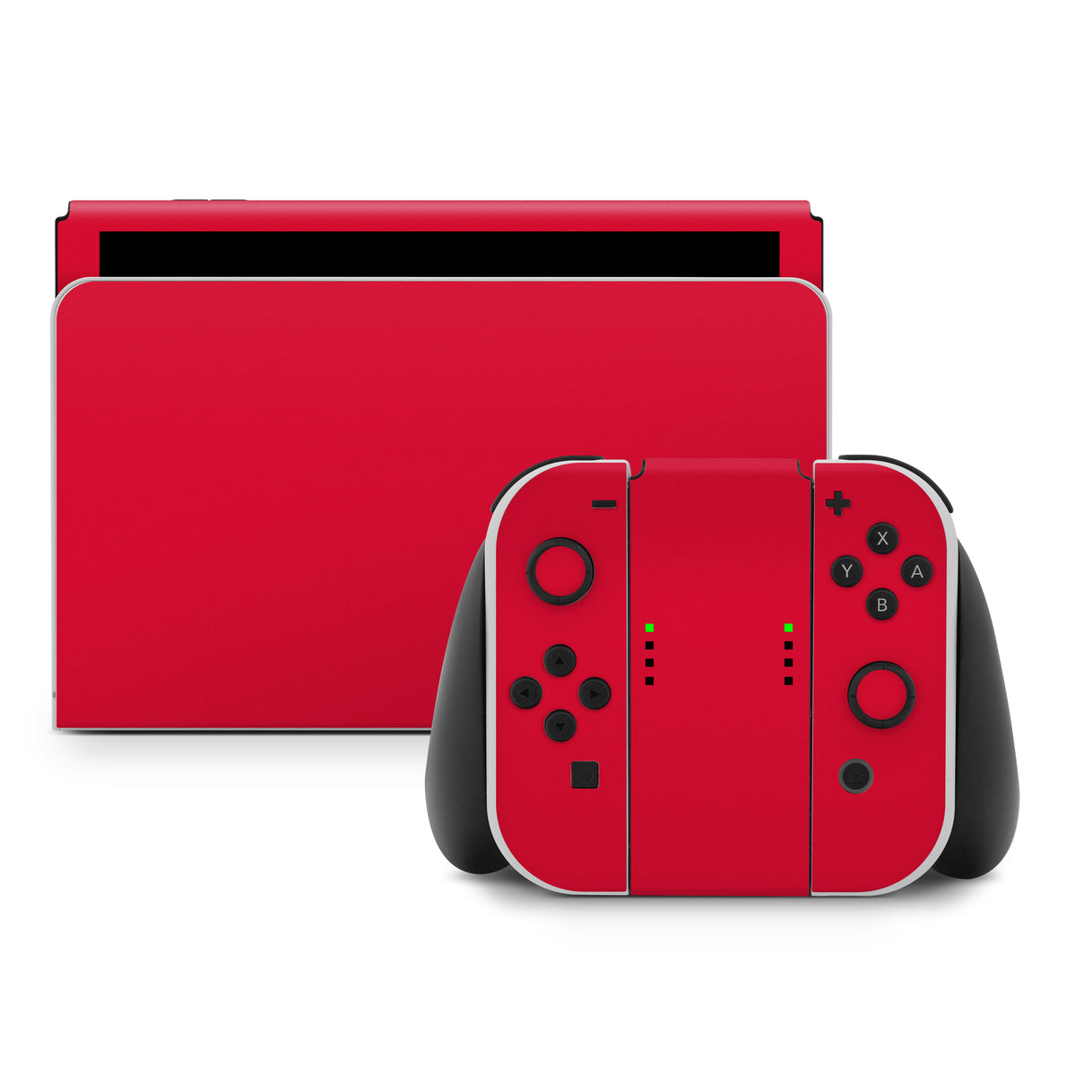 Switch Mod Red Solid State Red - Nintendo Switch Skin