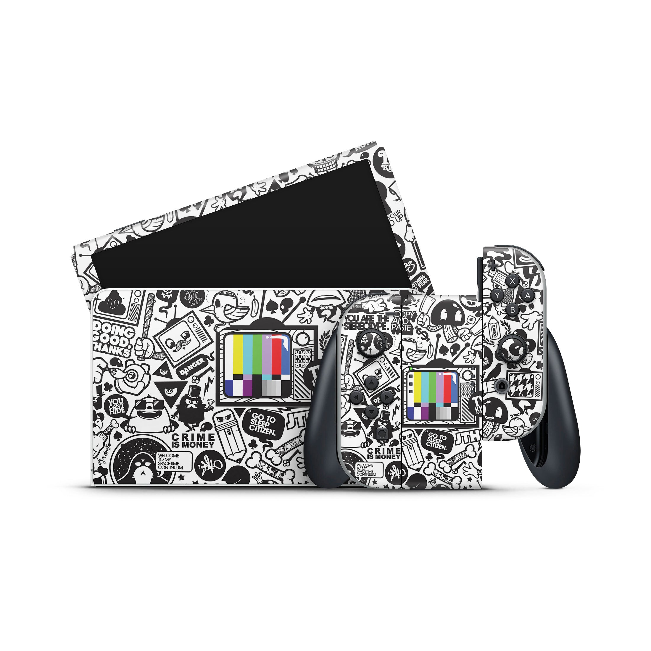 TV Kills Everything - Nintendo Switch Skin