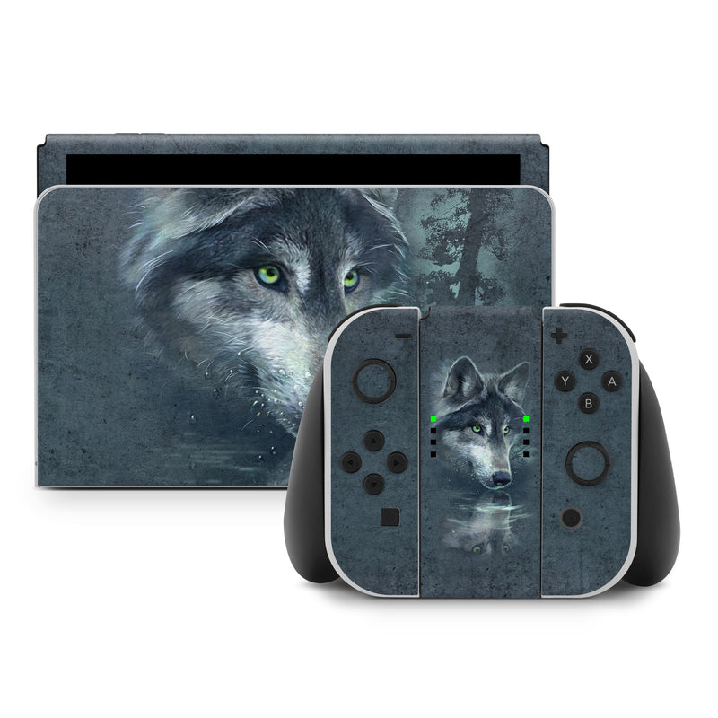 Wolf Reflection - Nintendo Switch Skin