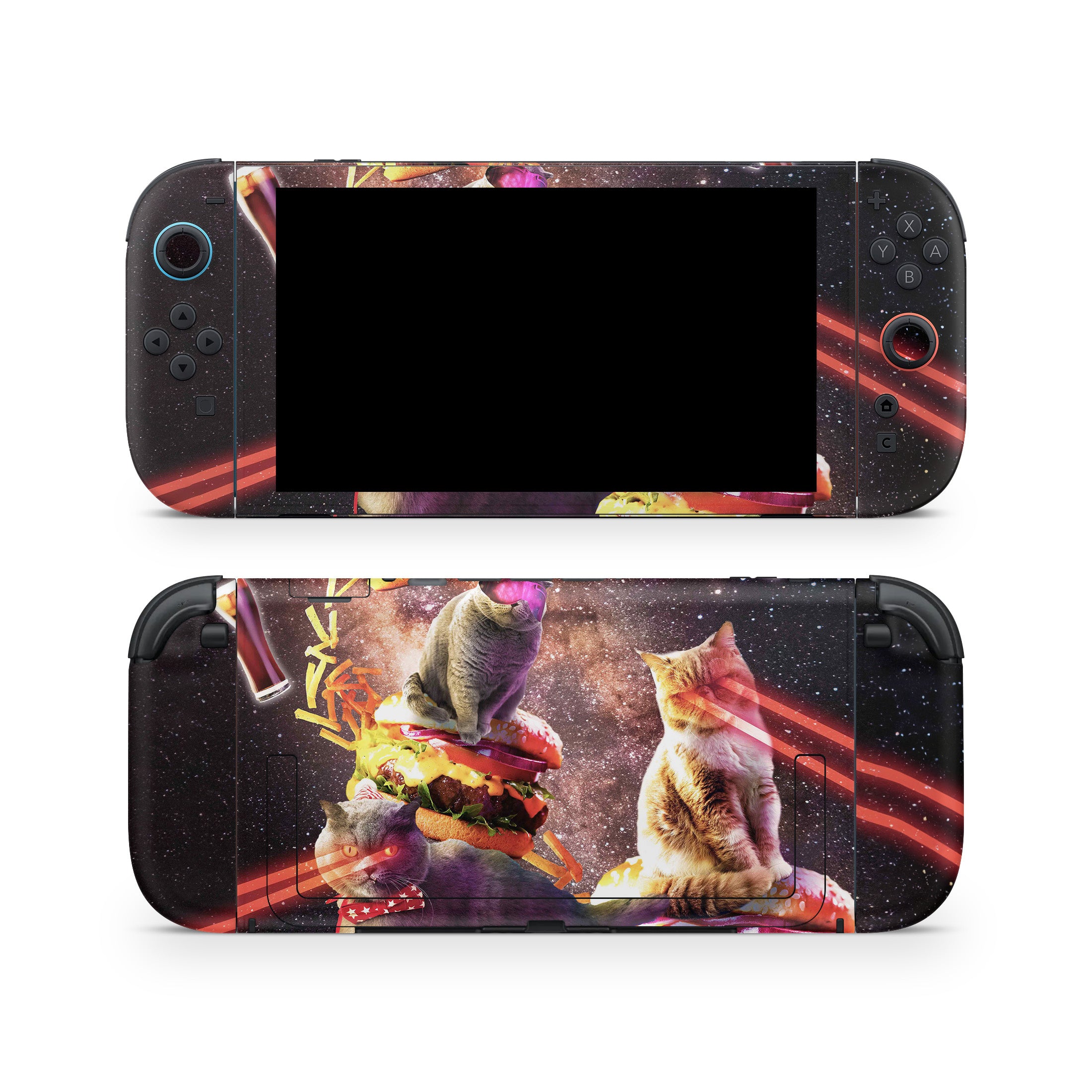 Burger Cats - Nintendo Switch 2 Skin