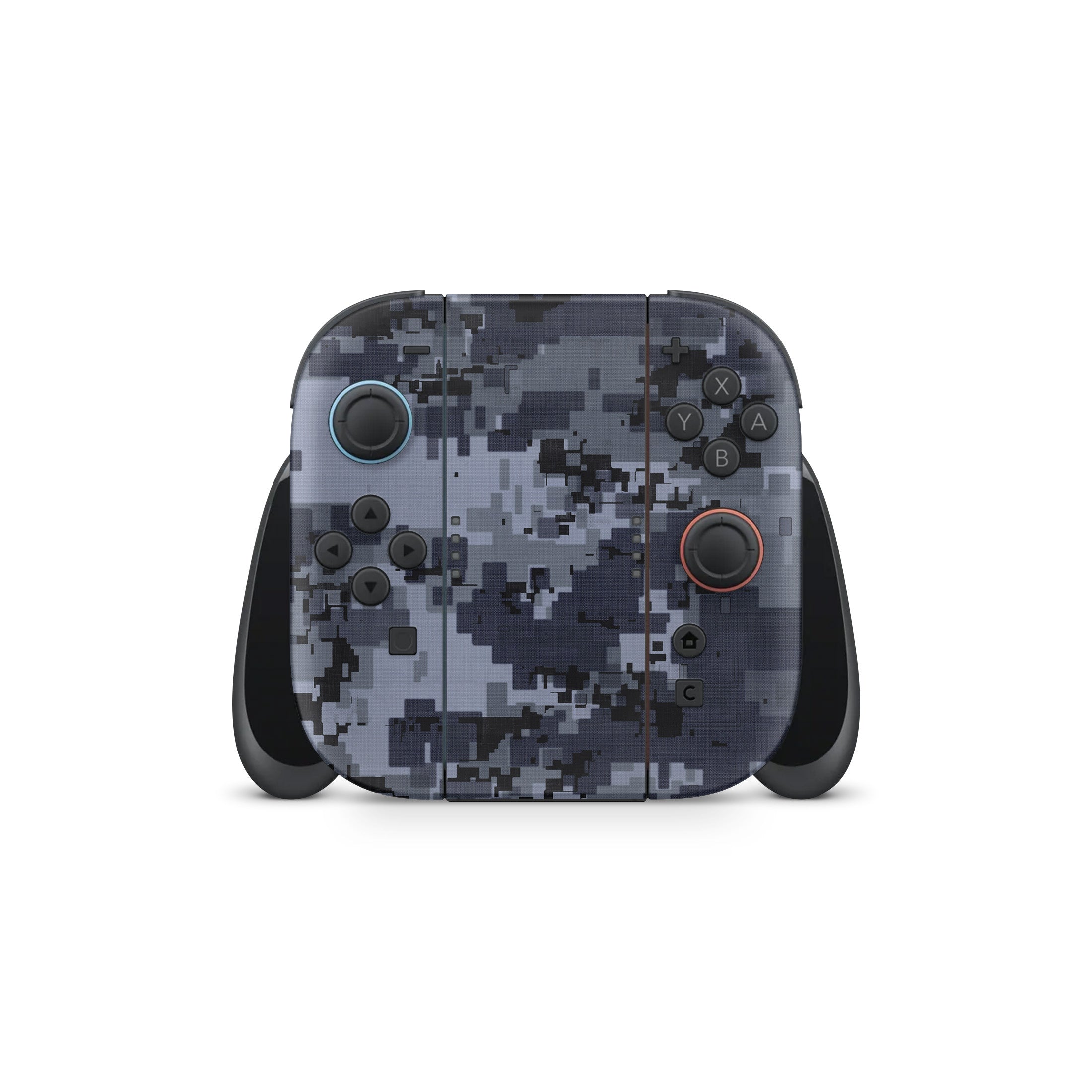 Digital Navy Camo - Nintendo Switch 2 Skin