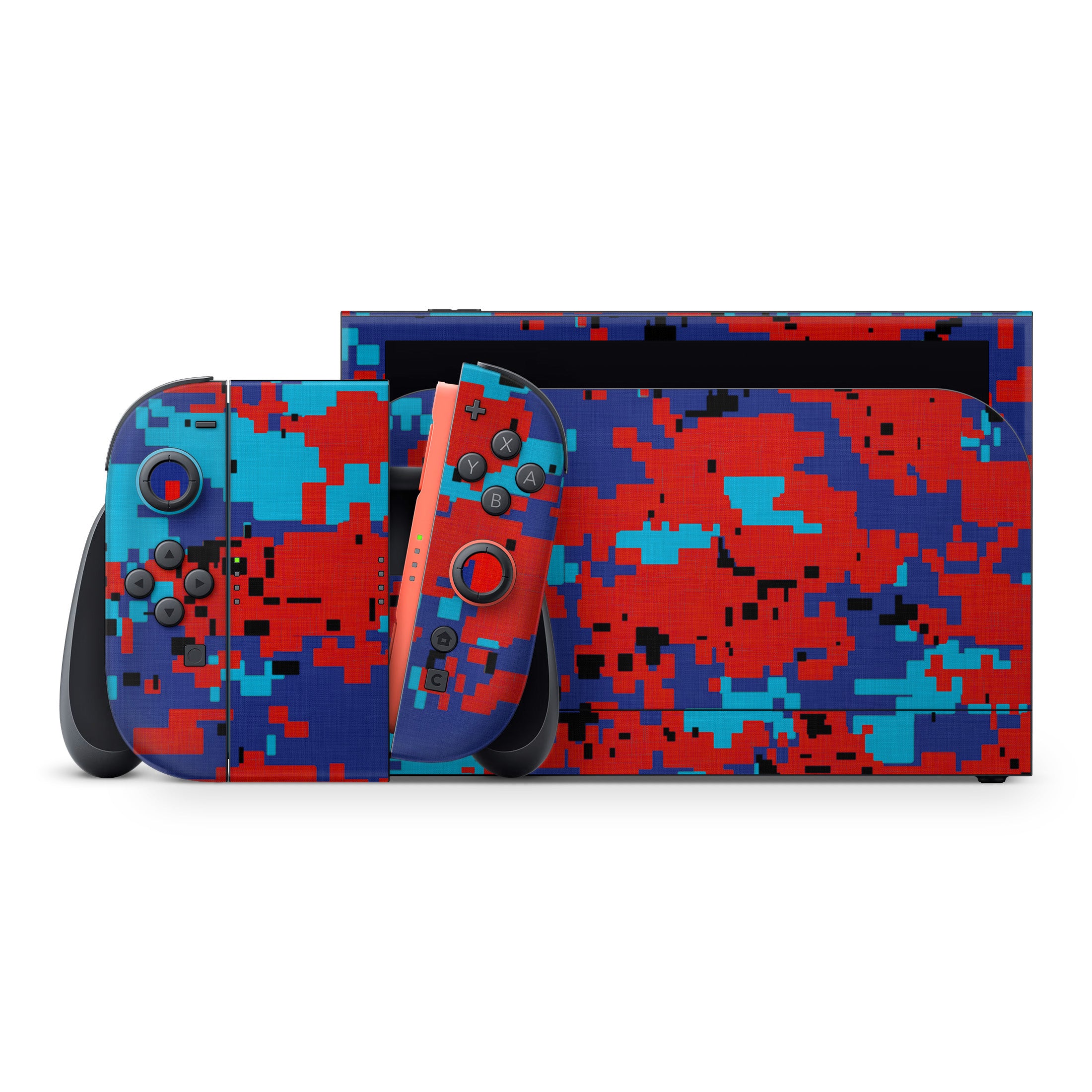 Digital Patriot Camo - Nintendo Switch 2 Skin