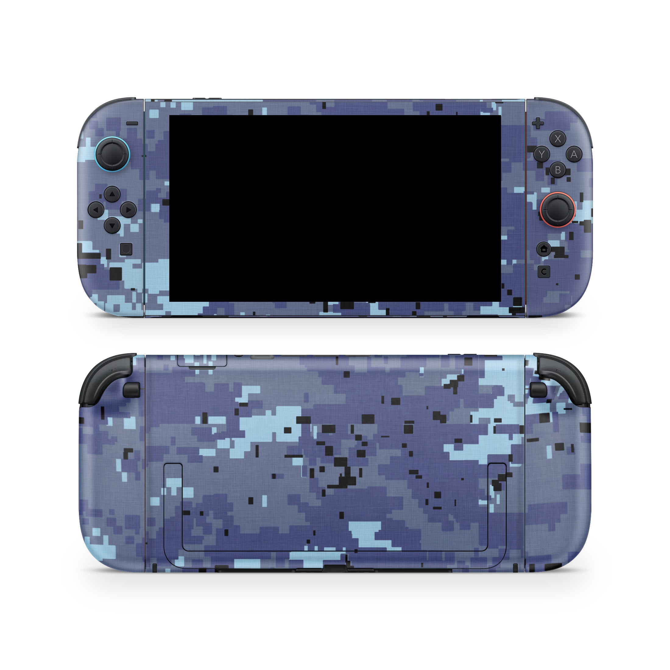 Digital Sky Camo - Nintendo Switch 2 Skin