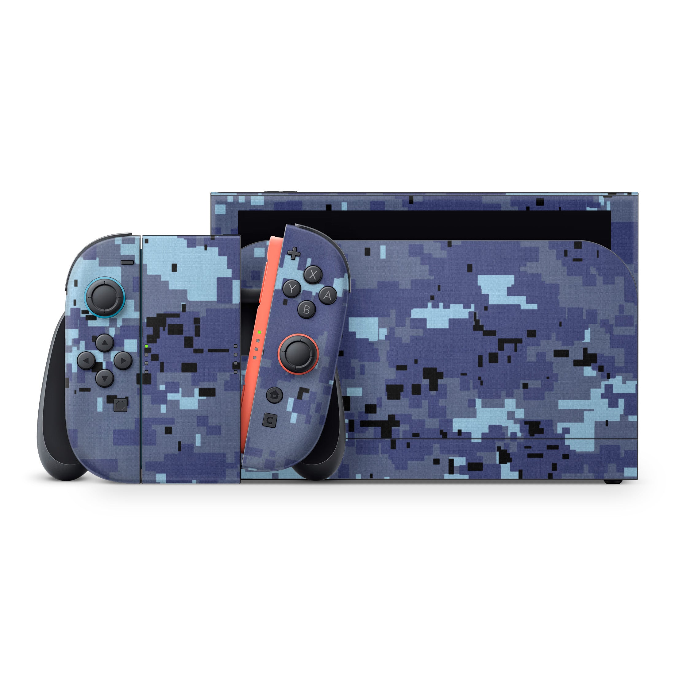 Digital Sky Camo - Nintendo Switch 2 Skin