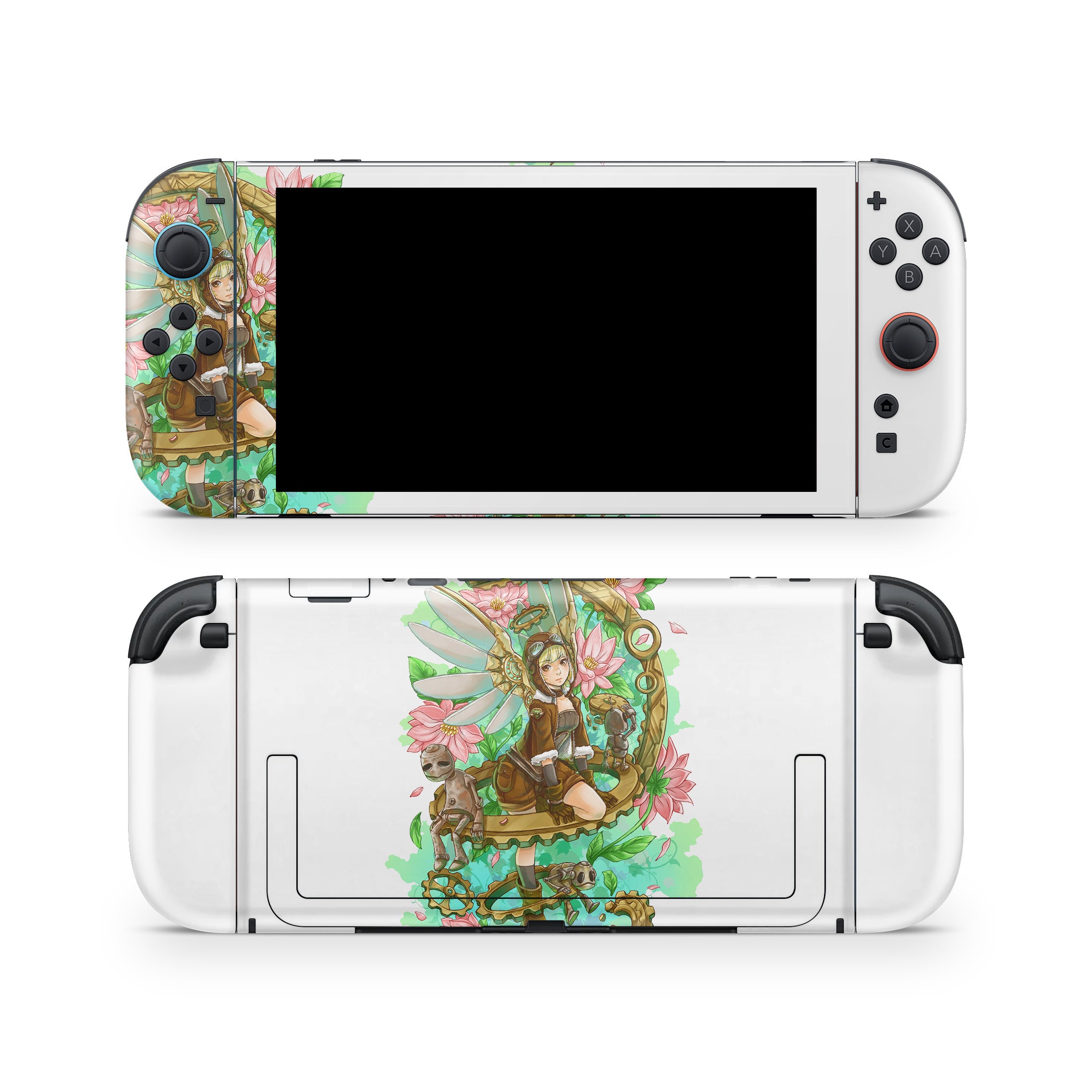Steampunk Angel - Nintendo Switch 2 Skin