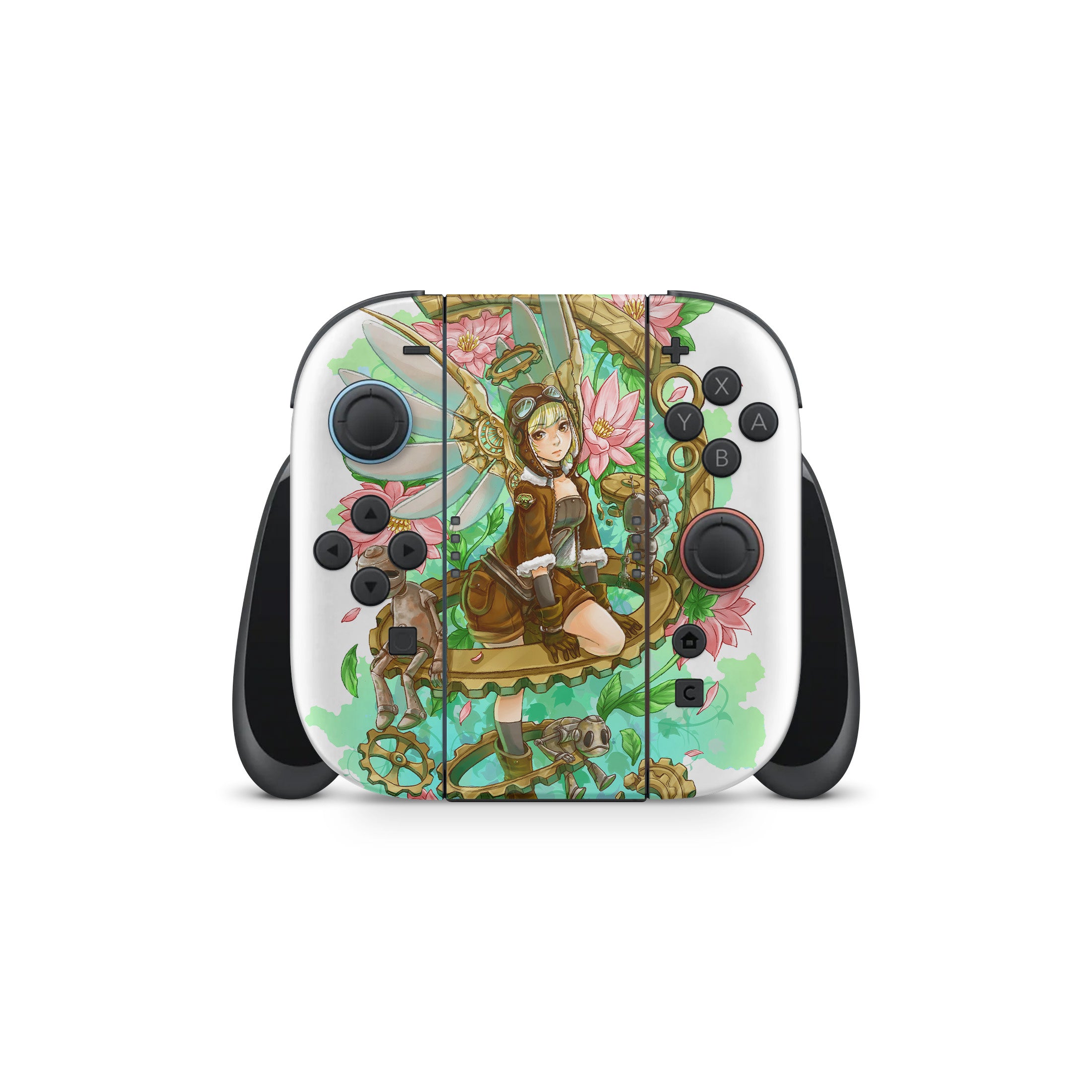 Steampunk Angel - Nintendo Switch 2 Skin