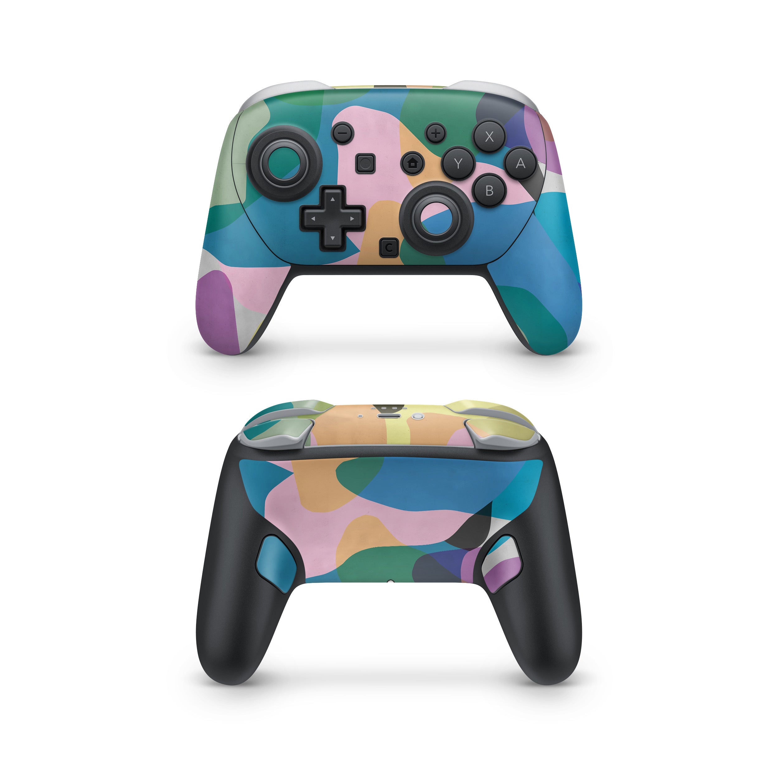 Abstract Camo - Nintendo Switch 2 Pro Controller Skin