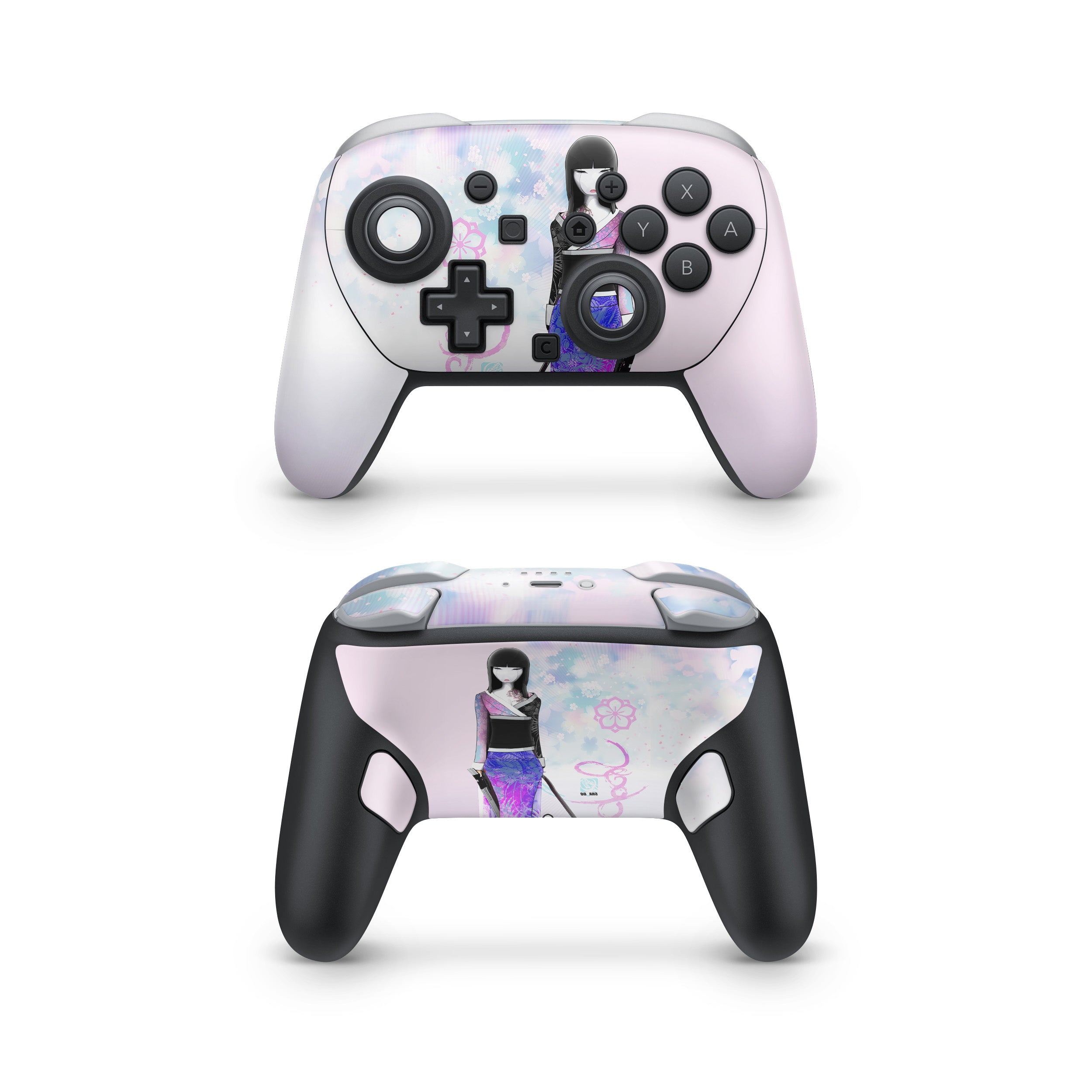 Kokeshi Haru - Nintendo Switch 2 Pro Controller Skin