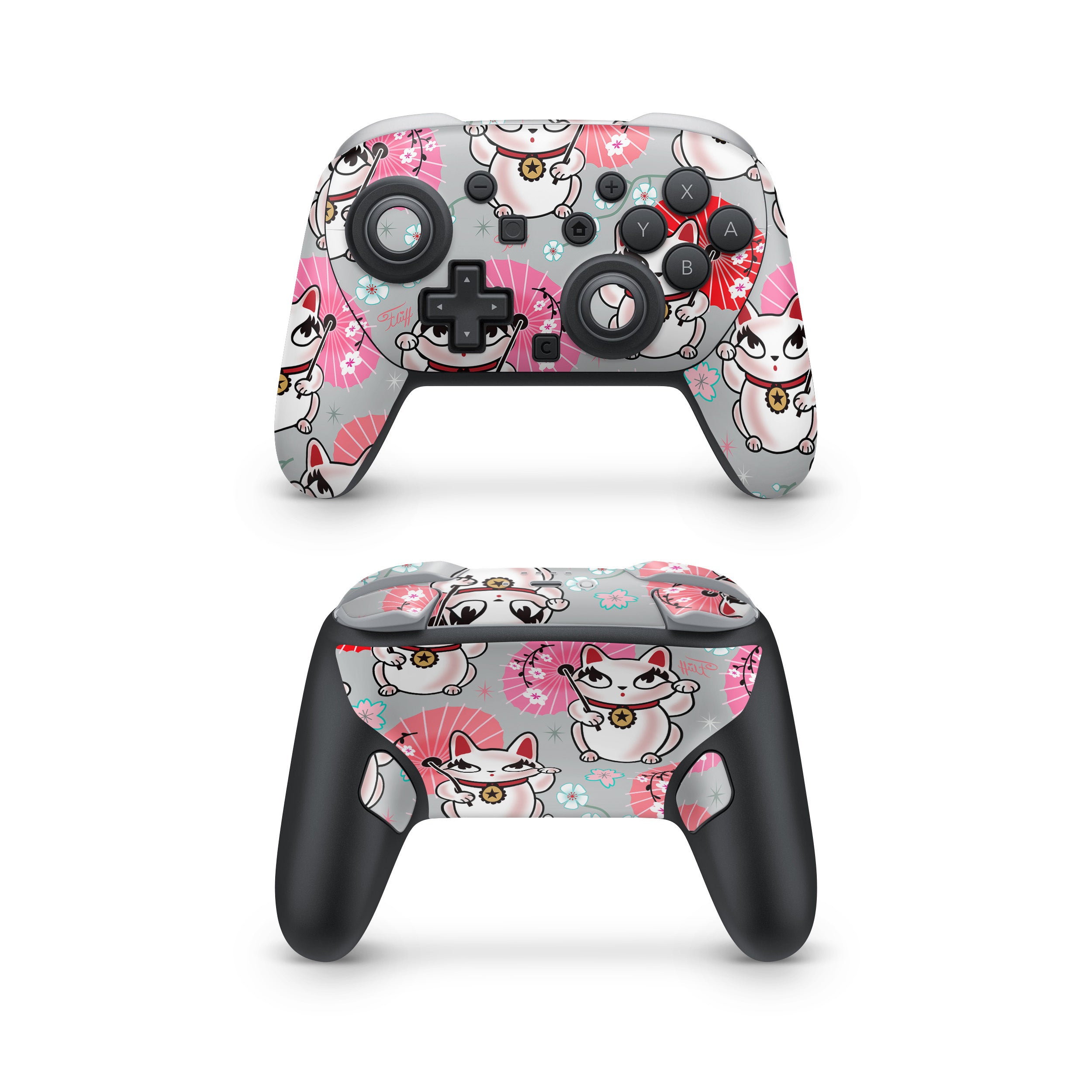 Kyoto Kitty - Nintendo Switch 2 Pro Controller Skin