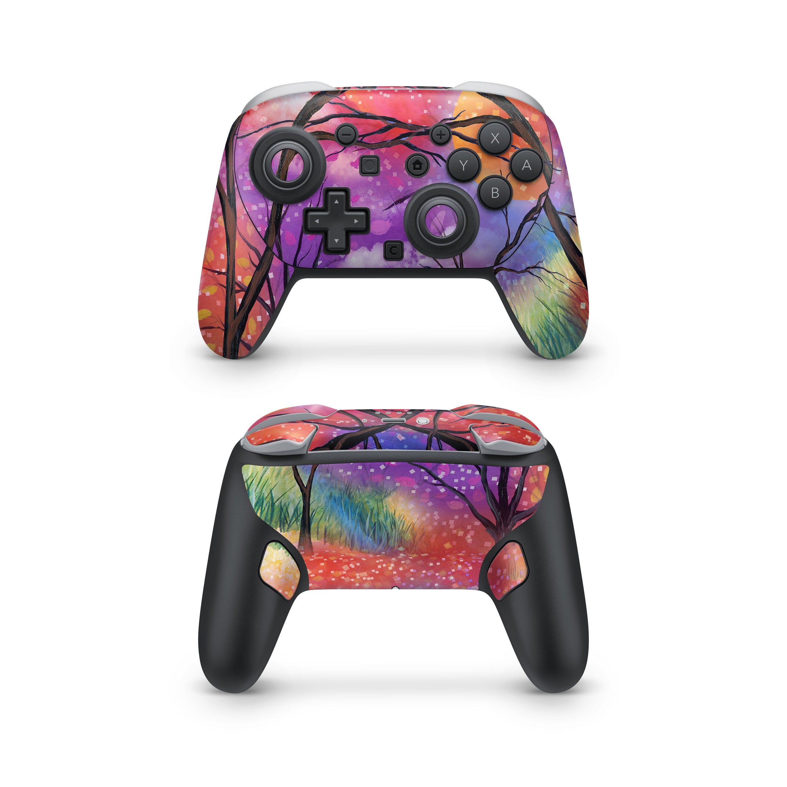 Moon Meadow - Nintendo Switch 2 Pro Controller Skin