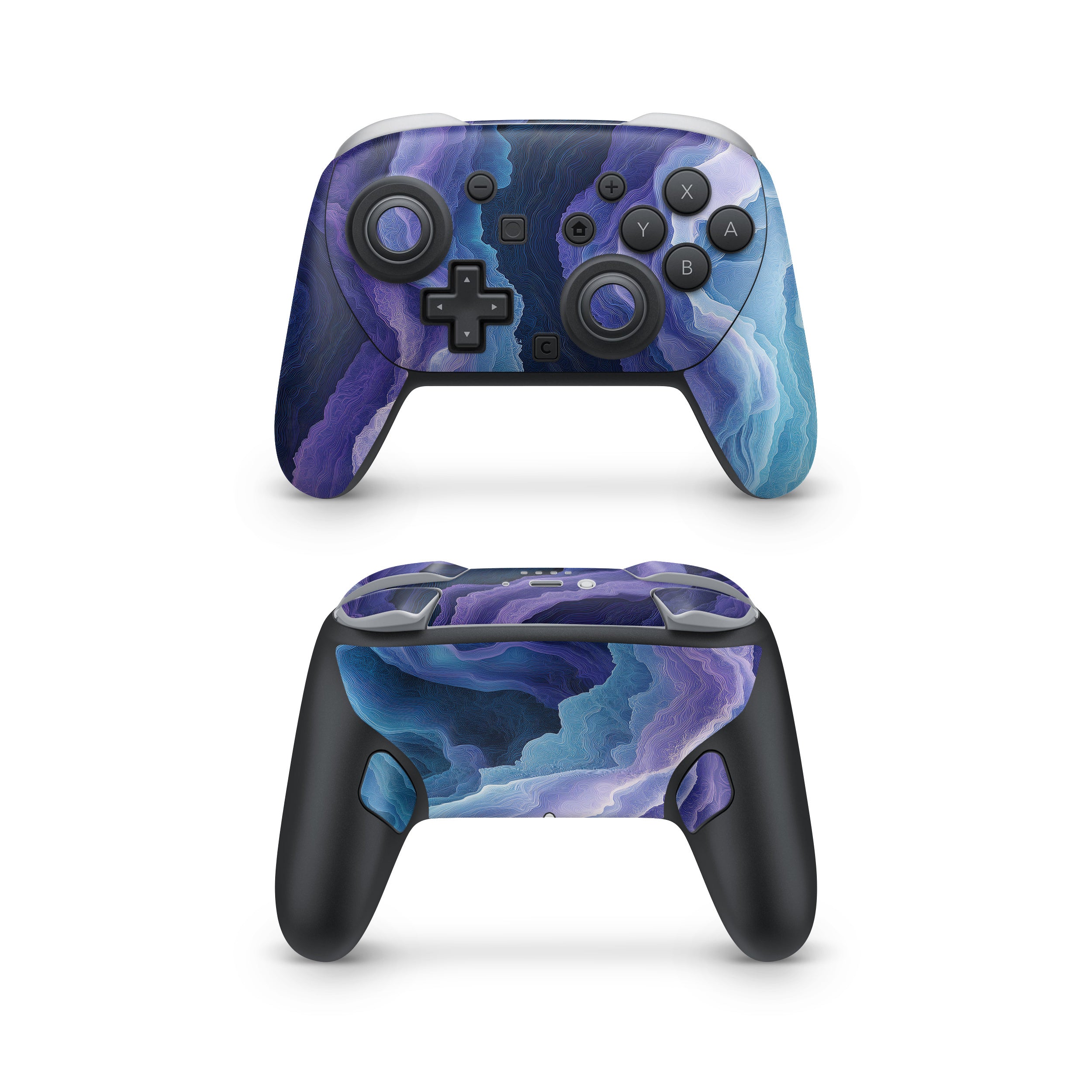 Violet Microverse - Nintendo Switch 2 Pro Controller Skin