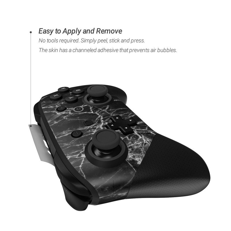Black Marble - Nintendo Switch Pro Controller Skin