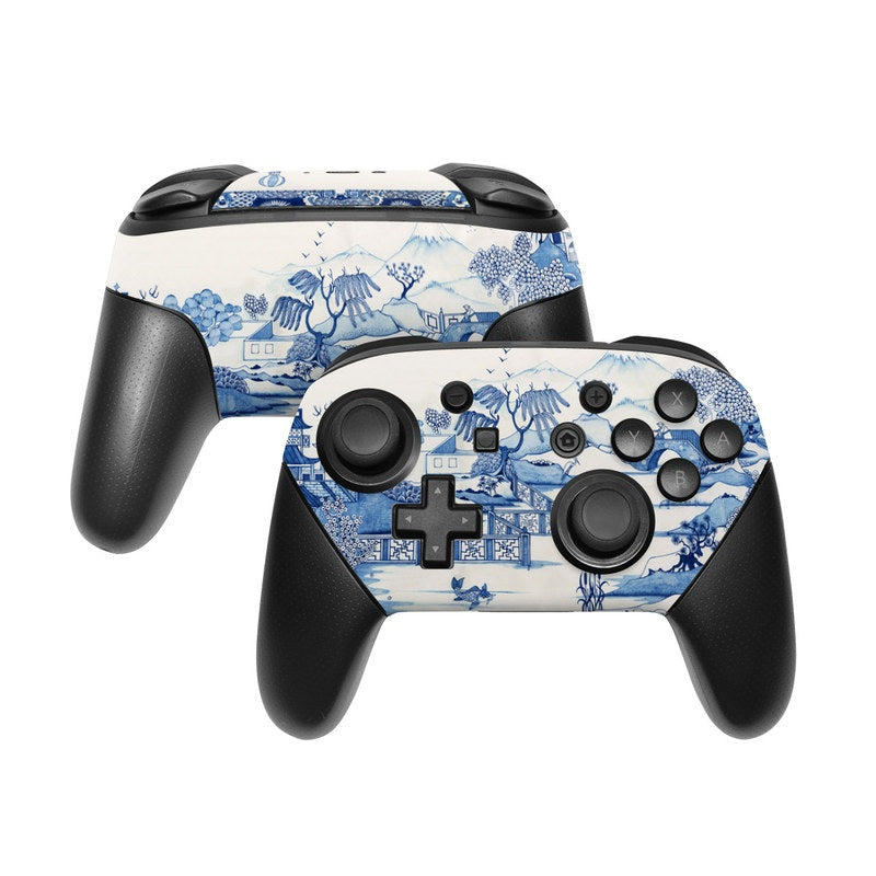 Blue Willow - Nintendo Switch Pro Controller Skin