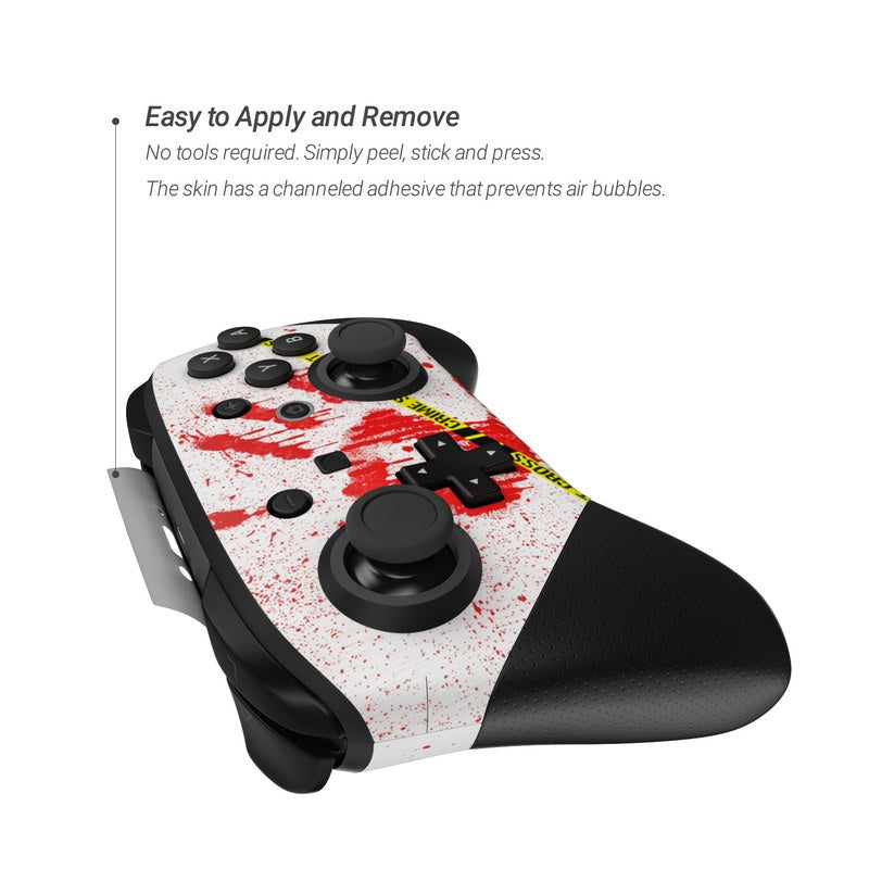 Crime Scene Revisited - Nintendo Switch Pro Controller Skin