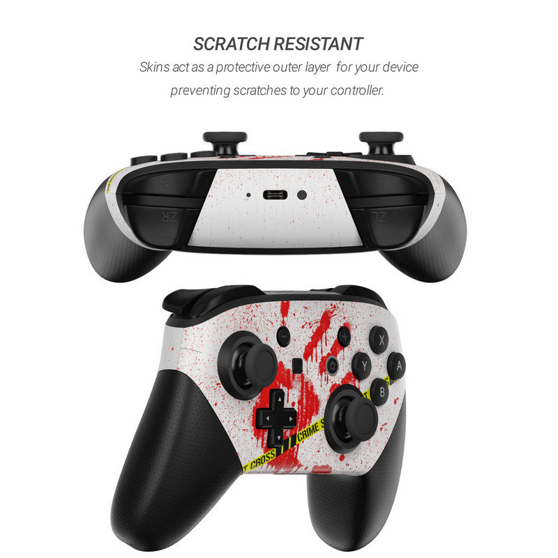 Crime Scene Revisited - Nintendo Switch Pro Controller Skin