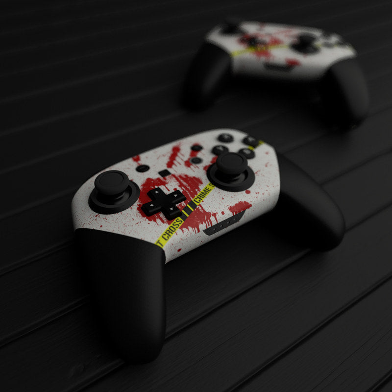 Crime Scene Revisited - Nintendo Switch Pro Controller Skin