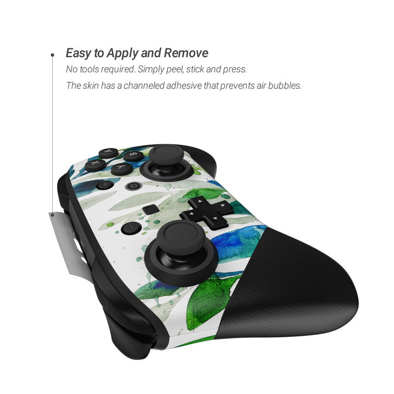 Floating Leaves - Nintendo Switch Pro Controller Skin