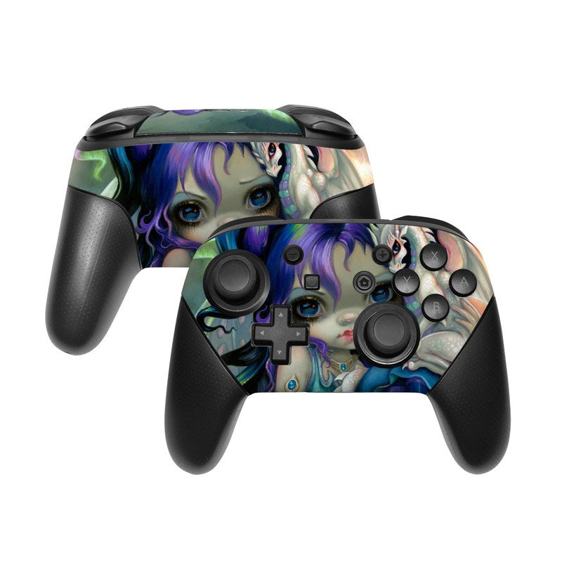 Frost Dragonling - Nintendo Switch Pro Controller Skin