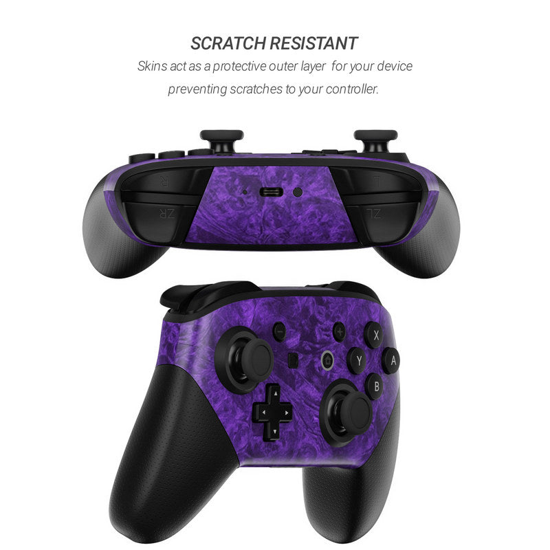 Purple Lacquer - Nintendo Switch Pro Controller Skin