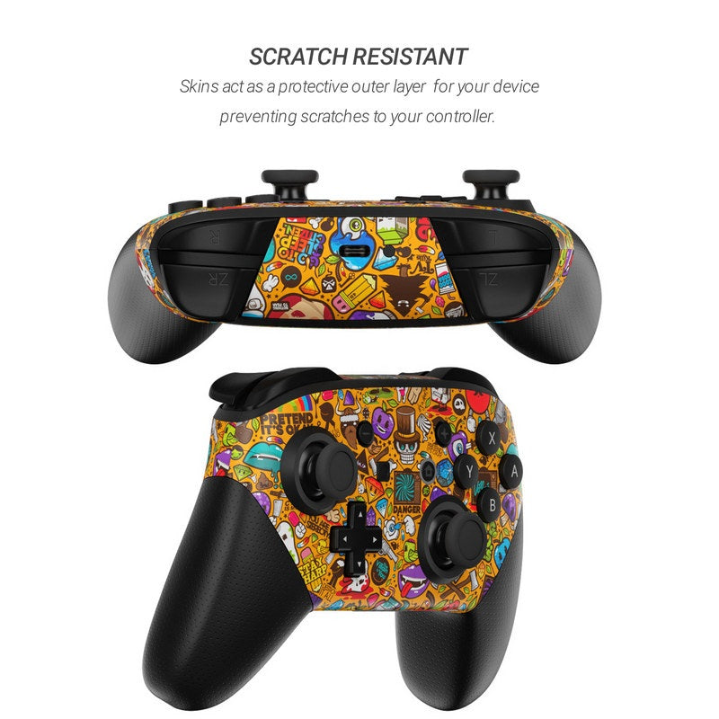 Psychedelic - Nintendo Switch Pro Controller Skin