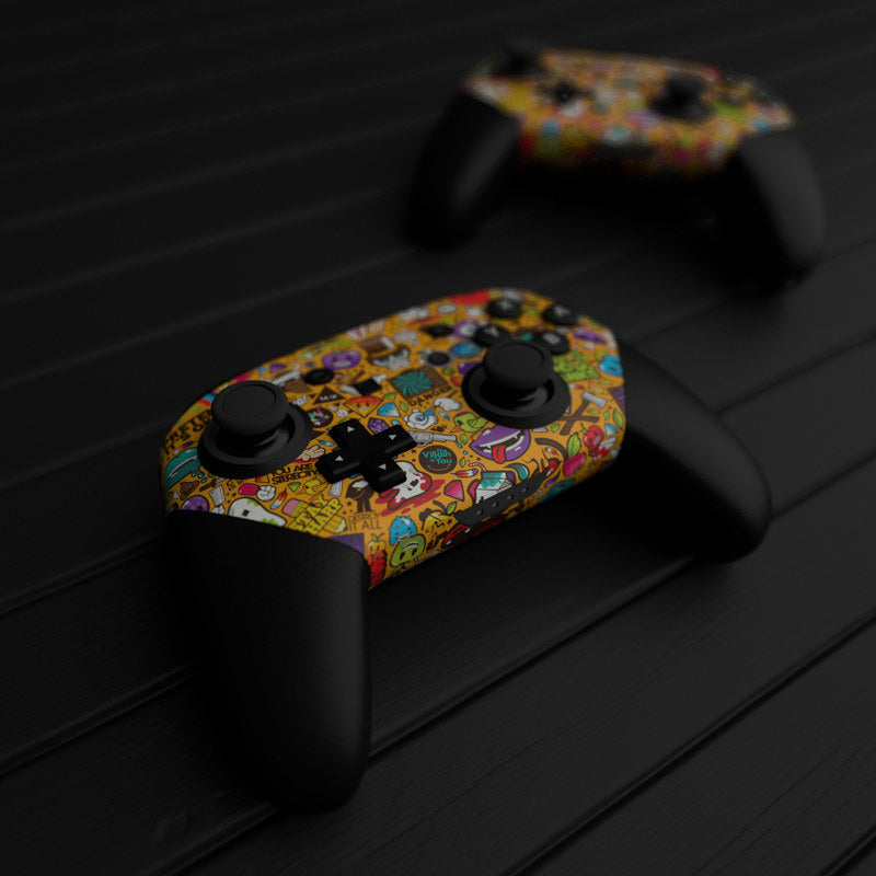 Psychedelic - Nintendo Switch Pro Controller Skin
