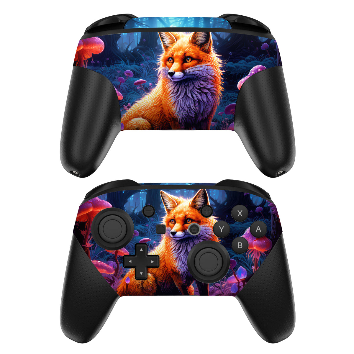 Fire Fox Controller Radiant Fox - Nintendo Switch Pro Controller Skin