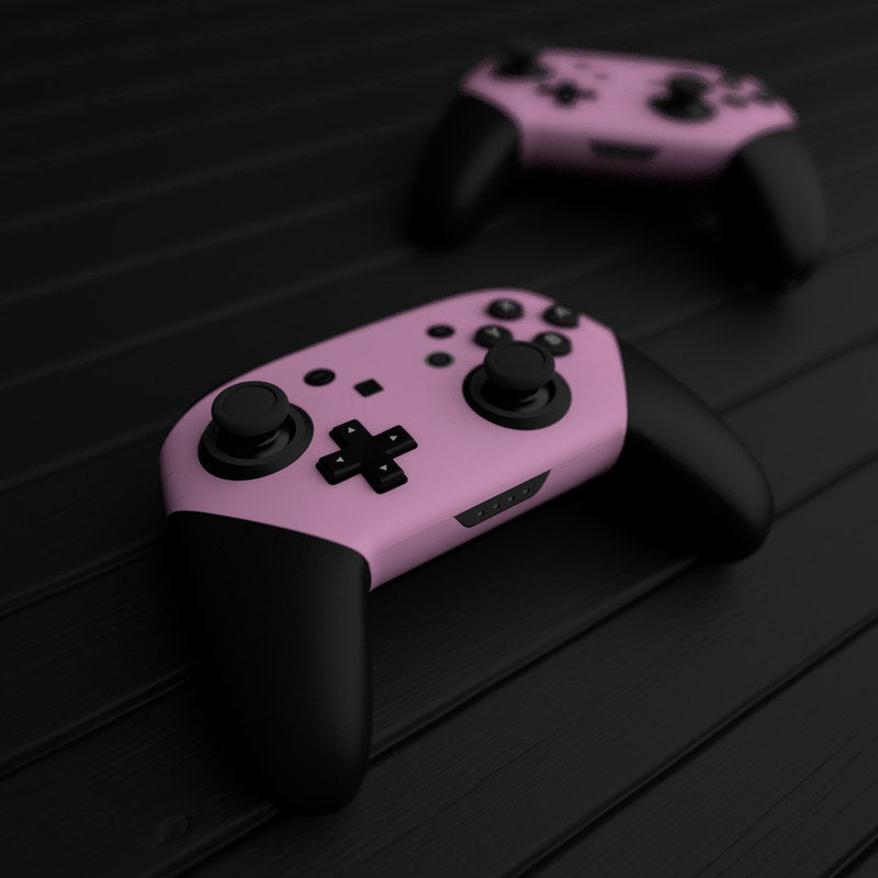 Solid State Pink - Nintendo Switch Pro Controller Skin