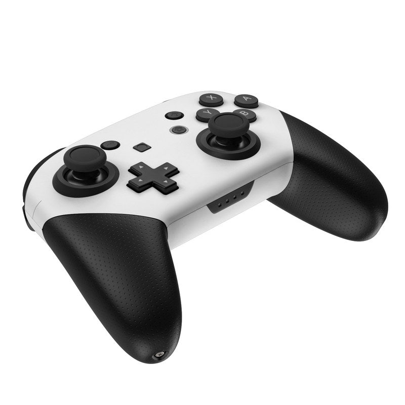 Solid State White - Nintendo Switch Pro Controller Skin