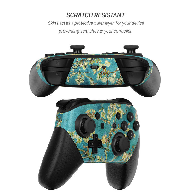 Blossoming Almond Tree - Nintendo Switch Pro Controller Skin