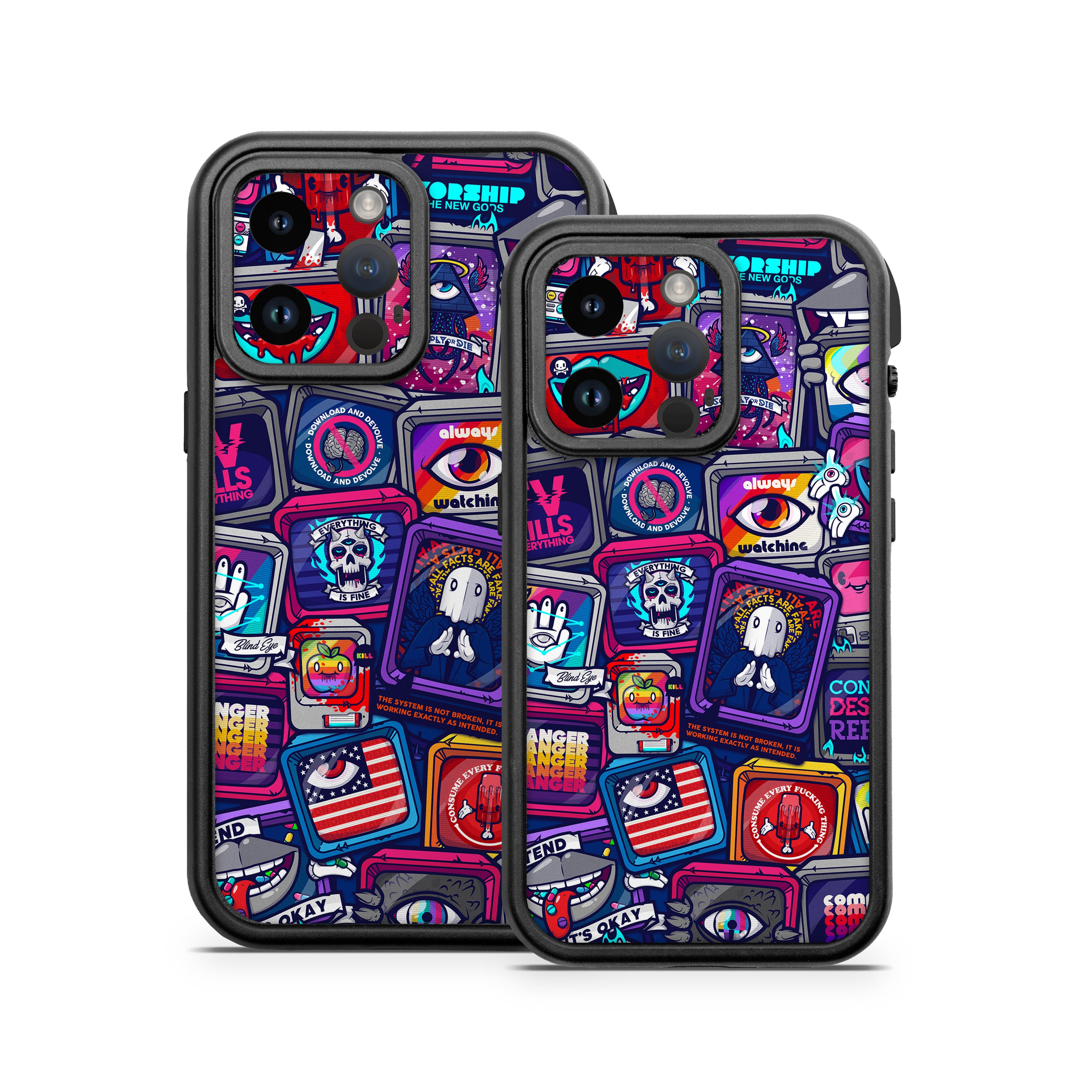 Distraction Tactic - Otterbox Fre iPhone 14 Case Skin