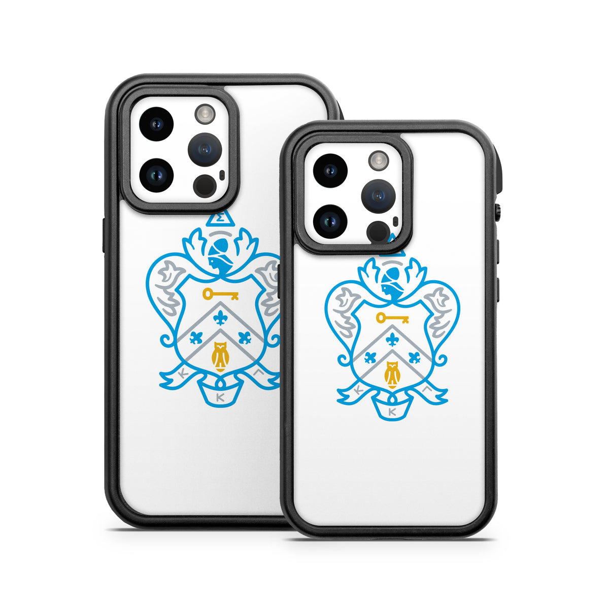 Kappa Kappa Gamma Coat of Arms White - Otterbox Fre iPhone 14 Case Skin
